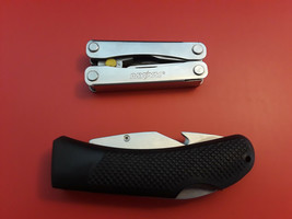 Ridge Runner Folding Pocket Knife Bottle Opener And Rayovac Multi Tool - £23.91 GBP