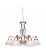 Vaxcel International Standford 7L Chandelier - Brushed Nickel - €240,84 EUR