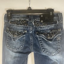Miss Me Jeans Boot Cut JP6063BV Embellished Pockets Size 26 Measures 28 ... - £18.60 GBP