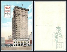 ILLINOIS Postcard - Chicago, YMCA Hotel, 50 Cents Per Day G40 - £3.88 GBP