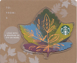 Starbucks 2017 Mini Leaves Green Collectible Gift Card New No Value - £1.59 GBP