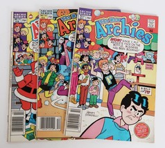 Vintage lot of Three 1980s and 1990s The New Archies Comic Books - $14.99