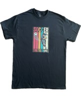 Soccer - Time to Shine Heavy Cotton Graphic T Shirt • Sizes Small - 2XL - $304.07 MXN