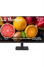 LG 27MS500-B 27” Display LCD Monitor Broken Screen - $765.81 MXN