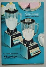 Osterizer Spin Cookery Blender 8 Speed Push Button Cook Book Manual 1968 - £7.77 GBP