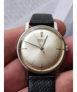 Vintage Marvin Hermetic 34mm Steel Watch 620A 1960’s Hand Winder Swiss - $5,182.40 MXN