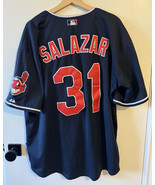 MENS Size 54 Danny Salazar #31 Cleveland Indians MLB Majestic Baseball J... - $182.78 CAD