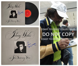 Johnny Mathis signed The First 25 years album vinyl COA exact proof auto... - £155.05 GBP