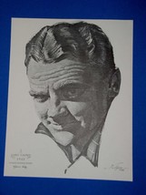 James Cagney Academy Award Portrait Print Vintage 1962 Volpe Yankee Dood... - $227.89 MXN