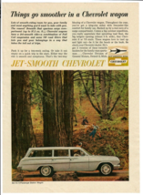 1962 Chevrolet Vintage Print Ad Bel Air 6 Passenger Station Wagon Family Car - £11.52 GBP