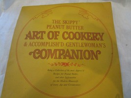 Vintage The Skippy Peanut Butter Art of Cookery &amp; Accomplished Gentlewoman&#39;s - £7.81 GBP