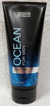 Bath Body Works OCEAN Shave Cream Soothing Aloe Men Nourish 6 oz/177mL New RARE - $50.48