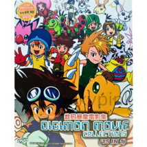 Digimon Movie Collections DVD Anime (15 In 1) Complete Box Set - £23.90 GBP