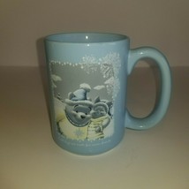 Disney Winnie The Pooh Piglet Winter Snowflakes Friends Coffee Mug Tea C... - £6.31 GBP