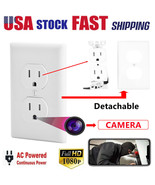 Hot! 1080P Hd Ac Wall Outlet Wifi Ip Security 5Mp Camera.Digital Video Recording - $118.99