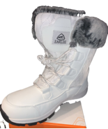 EARLDE Women’s Snow Boot With Waterproof Lace Up Mid-Calf Outdoor Winter... - $49.38