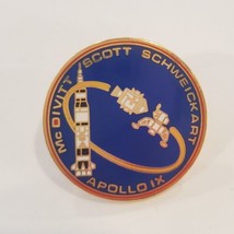 Collectible NASA Apollo IX 9 Saturn 5 Rocket Space Flight Lapel Hat Pin - £15.53 GBP