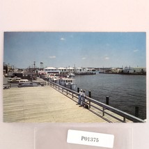 Harbor at Crisfield Maryland 1980s Postcard Seafood Capital of the World... - $147.23 MXN