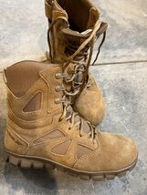REEBOK SUBLITE CUSHION TACTICAL MEN'S 8" SIDE ZIPPER COYOTE BOOTS RB8809... - $75.00