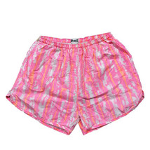 VTG Ocoee Activewear Shorts USA Lined Short Shorts Neon Pink Mens Large 34” - $29.69