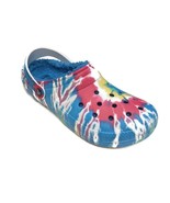 Crocs Classic Lined Slip On Tie Dye Clogs Shoes Mens Size 13 Sandals - £38.01 GBP