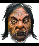 Zagone Voo Doo Mask, Brown Skinned Zombie with big eyes - $176.78 CAD