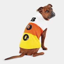 &quot;BOO&quot; Candy Corn Pet Sweater Small (up to 20 lbs) - £6.13 GBP