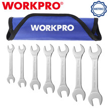WORKPRO 7PC Wrench Set 5.5 to 23 mm Ultra-Slim Open End Thin Wrenches Se... - £40.09 GBP