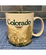 2009 Starbucks Coffee Tea Cup Mug Collector Series COLORADO 16oz EUC! - $17.45