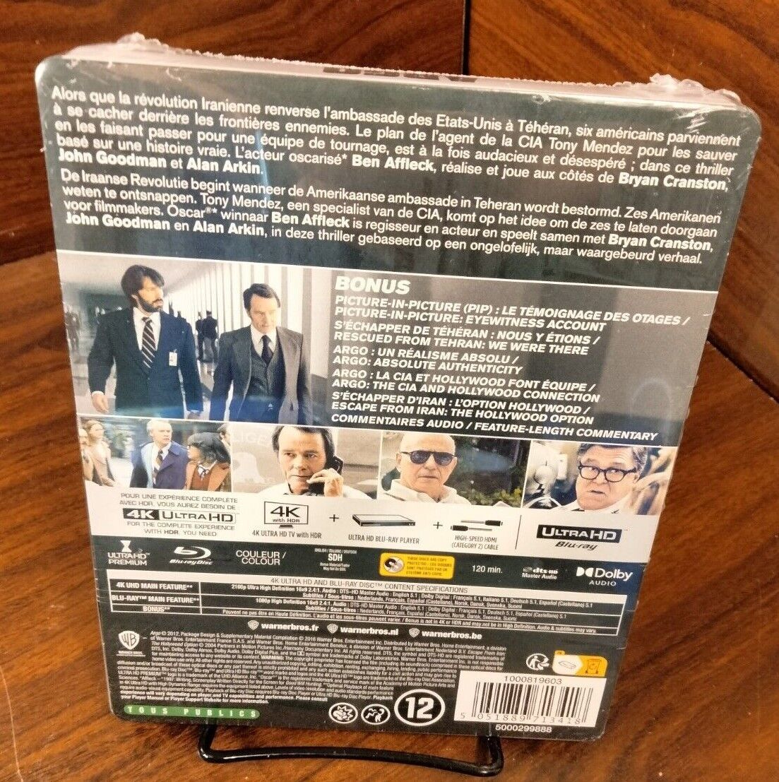 Argo 4K UHD/Blu-ray Steelbook - EU IMPORT - NEW - Free Box w/Tracking Item image 8
