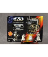NOS Star Wars Power Of The Force Die Cast Metal Figurines 69781 R2D2 Lei... - £16.14 GBP