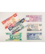 1976 - 1994 Singapore Notes. 6 Note Lot. XF - AU - $2,352.81 MXN