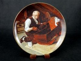 Vintage Collector Plate, &quot;Grandpa&#39;s Gift&quot; Rockwell&#39;s Golden Moments, #PLT42B - £5.35 GBP