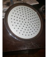 CASAINC 1-Spray Pattern Shower Head Chrome Round Rain Shower Head Fixed... - $18.00