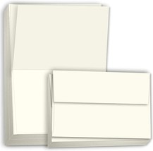 5X7 Folded Cream Card Stock 80 Lb Cover 100 Pack Of Blank Greeting Cards And - £33.20 GBP