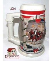Vintage Anheuser-Busch 2001 Budweiser Holiday at the Capitol Stein Beer Mug - £11.76 GBP