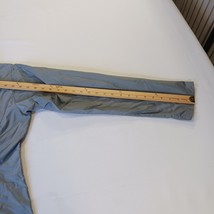 Columbia Jacket Women's Small Gray Hooded Lightweight Lined Full Zip Windbreaker image 8