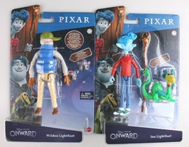 Lot of 2 Disney Pixar ONWARD Ian + Wilden Lightfoot Action Figures NEW Set - £15.68 GBP