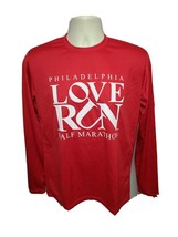 Philadelphia Love Run Half Marathon Women Small Red Jersey - £14.08 GBP