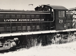 Livonia Avon &amp; Lakeville Railroad LAL #20 RS-1 Alco locomotive Photo Lakeville - £7.46 GBP