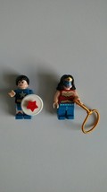 Minifigure Building block Wonderwoman and Captain America - £9.43 GBP