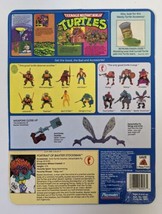Vintage 1990 Playmates TMNT &#39;BAXTER STOCKMAN&#39; Action Figure Bio Card - £6.38 GBP