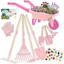 Charming Gardening Tools Set for Kids - Educational Outdoor Fun with Whe... - $79.15
