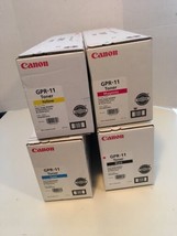 Set of 4 Canon GPR-11 7626A001 7627A001 7628A001 7629A001 imageRUNNER Toners NIB - £18.77 GBP