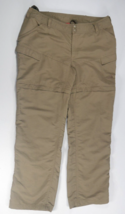 The North Face Tan Convertible Pants to Shorts Multi Pockts Womens Size ... - £27.91 GBP
