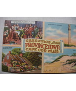 Vintage post card of “Greetings from Provincetown, Cape Cod Mass., Pilgr... - $10.00