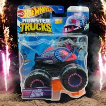 Hot Wheels Monster Trucks 2023 PIRAN-AHHHH More Neonsense 1/5 Die-cast 1... - $12.55