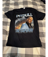 Pitbull “Can’t Stop Us Now” Summer Tour 2022 Concert T-Shirt – Medium Black - $12.06 CAD
