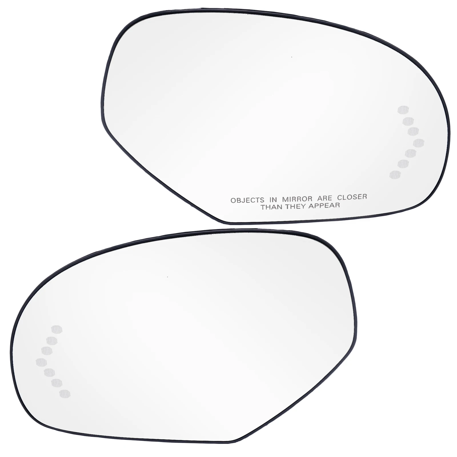 Heated LED Side Door Mirror Gl For Avalanche Tahoe Sub Silve For GMC Yukon Sierr - £121.46 GBP