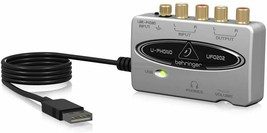 Behringer - UFO202 - U-PHONO Audiophile USB/Audio Interface - $34.95
